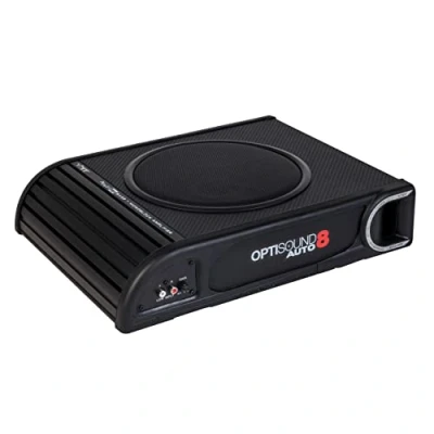 Afbeelding van Vibe Optisound Auto 8A Autosubwoofer Actieve Underseat Slimline Subwoofer 900 Watt