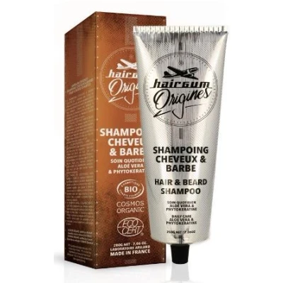 Afbeelding van Hairgum Origines Hair &amp; Beard Shampoo 200 gr