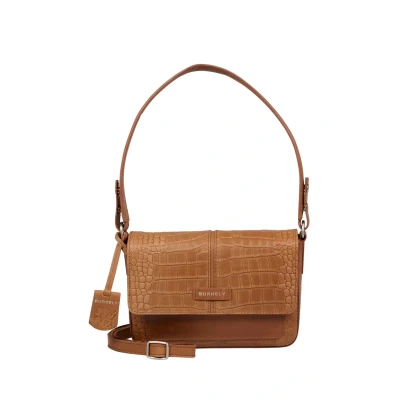 Afbeelding van Burkely Schoudertas Cool Colbie Cognac / camel one size
