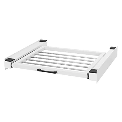 Afbeelding van Tussenframe met waslijn 60,5x54,5 cm Wit staal ML Design