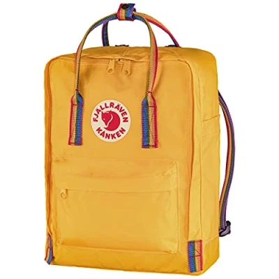 Afbeelding van Rugzak Fjällräven Kånken Rainbow Warm Yellow Pattern