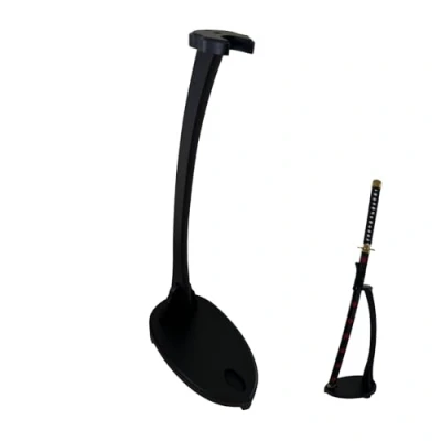 Afbeelding van Z fiber Sword Holder Japanese Padded Katana Stand Samurai Display Rack Support All Tanto Goose head,Large