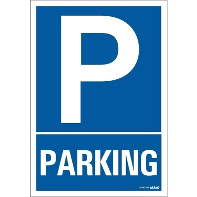 Afbeelding van Pickup Combi bord 23x33 cm P Parking