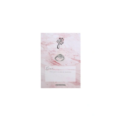 Afbeelding van Ring Heartbeat Zilver Stainless Steel One size Valentijnsdag