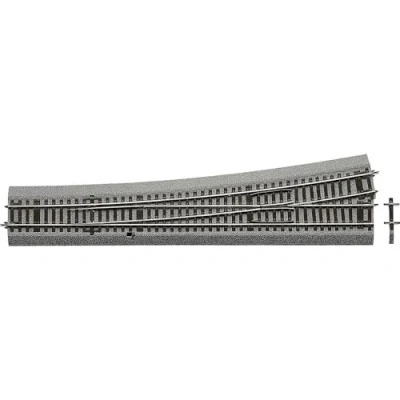 Afbeelding van H0 RocoLine (met ballastbed) 42580 Wissel, Links 345 mm 1 stuk(s)