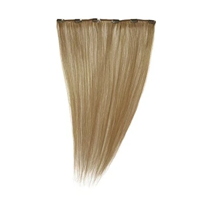 Afbeelding van Love Hair Extensions Eendelige clip in extensies van 100% echt haar, maximaal volume, kleur 27, goudblond, 46 cm, per stuk verpakt (1 x 35 g)