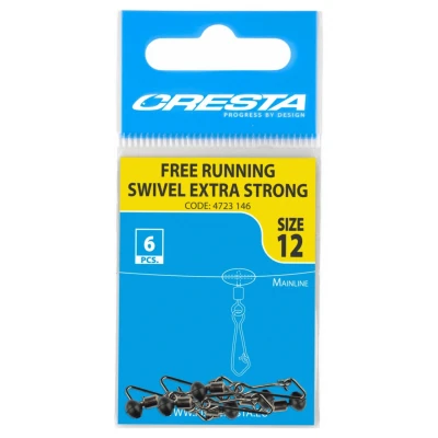 Afbeelding van Cresta Free Running Swivel Extra Strong 10 stuks Wartel #12