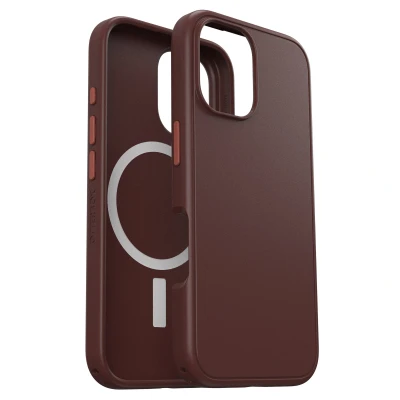 Afbeelding van Otterbox Symmetry Mag iPhone 16 Hoesje union station brown