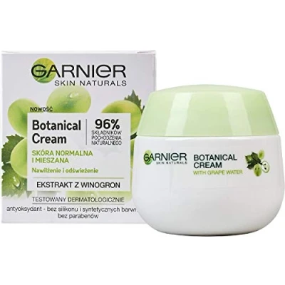 Afbeelding van Garnier Botanical Cream Moisturizing For Scores Normal And Blended Extract From Grapes 50Ml
