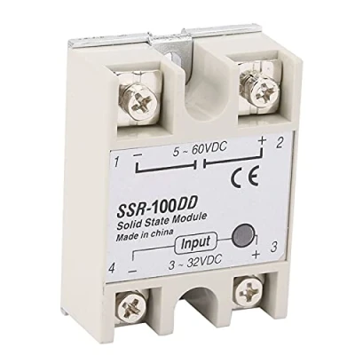 Afbeelding van Halfgeleiderrelais DC SSR relaismodule 3 32V besturing 5 25mA