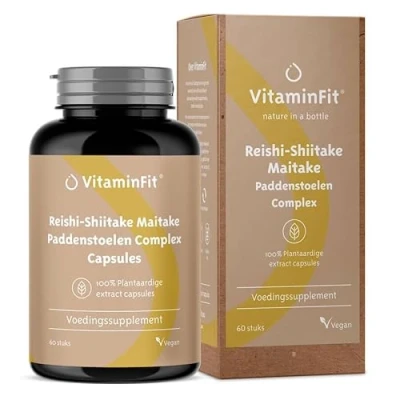 Afbeelding van Reishi &amp; Shiitake Maitake Paddenstoelen Complex