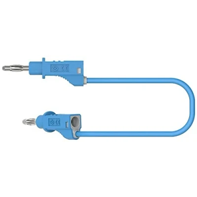 Afbeelding van Electro PJP 2117 CD1 50Bl Meetsnoer [Bananenstekker Bananenstekker] 50 cm Blauw 1 stuk(s)