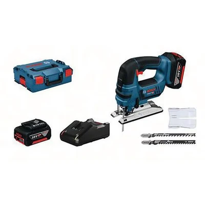 Afbeelding van Bosch Blauw GST 18 V Li B accu decoupeerzaag 4.0Ah Ion + lader GAL 40 in L Boxx 06015A6106