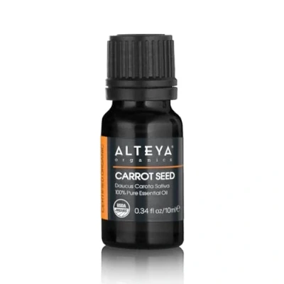 Afbeelding van Alteya Organic Wortelzaadolie (Daucus Carota) 10 ml 100% USDA gecertificeerde biologische pure natuurlijke wortelzaad etherische olie