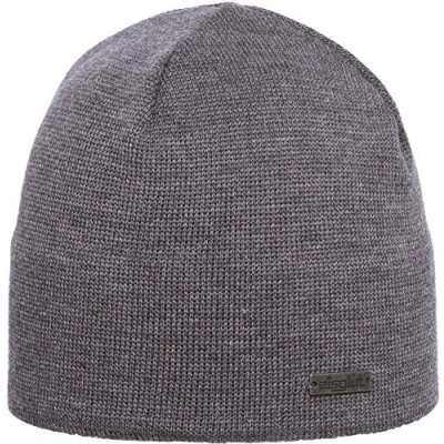 Afbeelding van Eisglut Heren Primo Merino Beanie, Grijs Melange, One Size