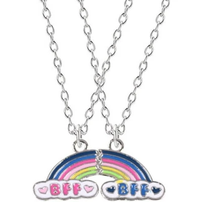 Afbeelding van Regenboog BFF vriendschapsketting voor 2 BFF&#039;s