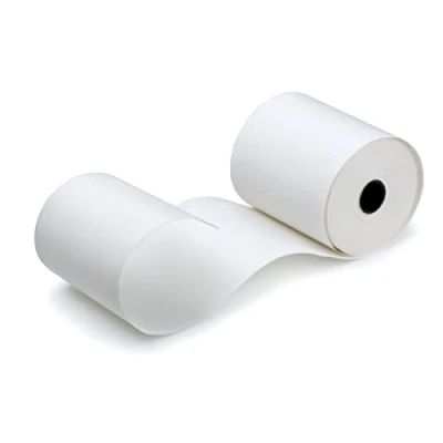 Afbeelding van Thermorollen 57 mm x 18 m 12 mm. kassarollen 40 mm, looplengte: m. EC cash thermisch papier, bonrollen voor bankomat kredietkaartlezers (50)