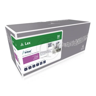 Afbeelding van AS12054 Astar Lexmark C540H1MG Optra c toner magenta rebuilt 2000pag