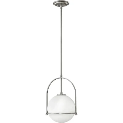 Afbeelding van Hinkley LED Pendelarmatuur Somerset 1X E27 Max 60W Dimbaar Brushed Nickel