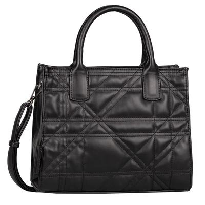 Afbeelding van TOM Tailor Juana 28 CM Handtas, Dames, Maat: One Size, Black