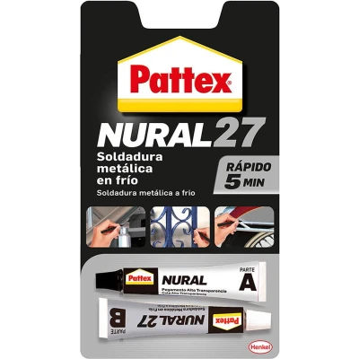 Afbeelding van Secondenlijm Pattex nural 27 Grijs 22 ml Pasta