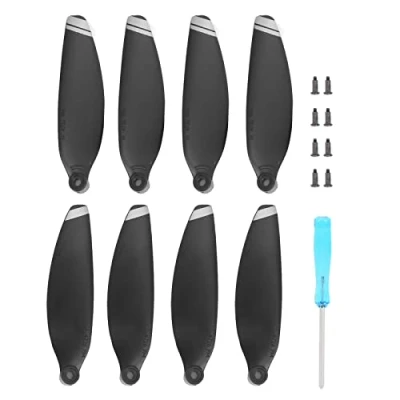 Afbeelding van 2 paar drone propeller, pc propeller set accessoire compatibel voor DJI Mavic Mini 2(Zilver)
