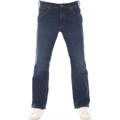 Afbeelding van Wrangler Jacksville Bootcut jeans, Heren, Maat: 38x30, Classic blue wsskpxed