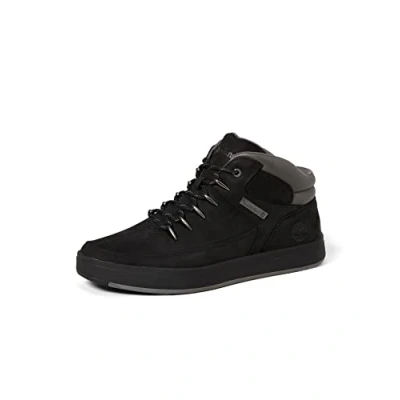 Afbeelding van Timberland Heren Davis Square Hiker High Top Sneaker, Zwart, 43 EU