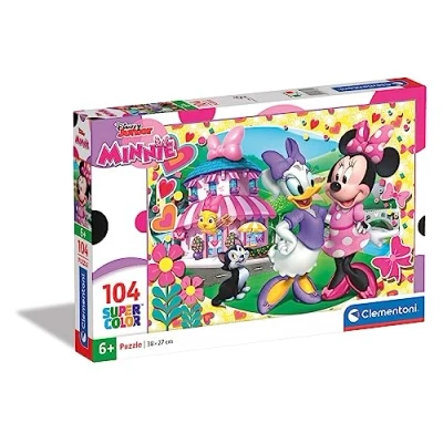 Afbeelding van Kinderpuzzel Clementoni SuperColor Minnie 27982 104 Onderdelen