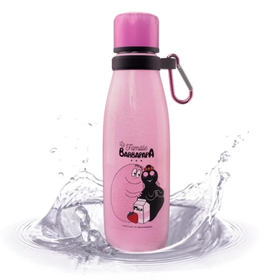 Afbeelding van Barbapapa Thermosfles Dubbelwandig RVS Drinkfles 350 ml