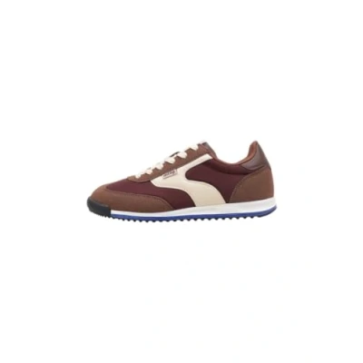 Afbeelding van mtng Olimpyc Sneakers laag, Dames, Maat: 39, Burdeos Imitatieleer/ textiel