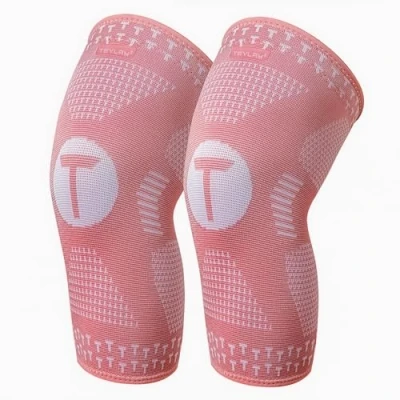 Afbeelding van Teylam Kniebrace voor mannen en dames, set van 2, medische kniebeschermers meniscusscheuren, artritis, ACL, compressie bandage knie basketbal, volleybal, yoga, hardlopen, rechts links