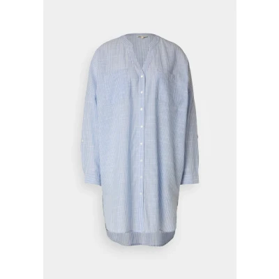 Afbeelding van ONLY Onlapeldoorn Stripe Shirt Tuniek Provence/cloud dancer, Dames, Maat: XS/S, dancer