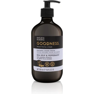 Afbeelding van Baylis &amp; Harding Goodness Handzeep Zeekelp Pepermunt 500ML
