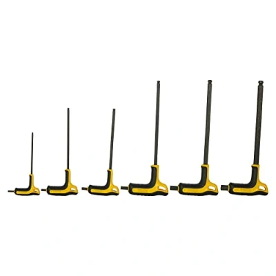 Afbeelding van Stanley FMHT0 69048 5 delige FatMax Stiftsleutelset met pistoolgreep Torx T10 T30