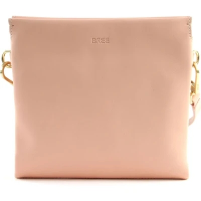 Afbeelding van BREE Leren Schoudertas Pure 2 Crossbody Flat Parfait Roze