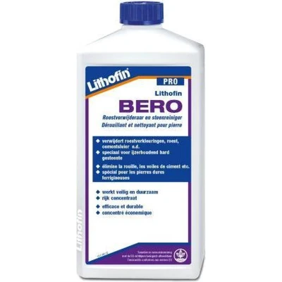 Afbeelding van Lithofin PRO BERO Langdurige verwijdering van roest 1 L