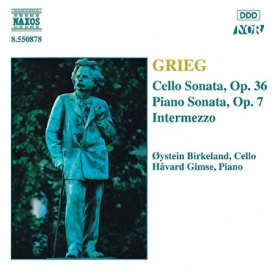 Afbeelding van Øystein Birkeland &amp; Håvard Gimse Grieg: Cello Piano Sonata (CD)