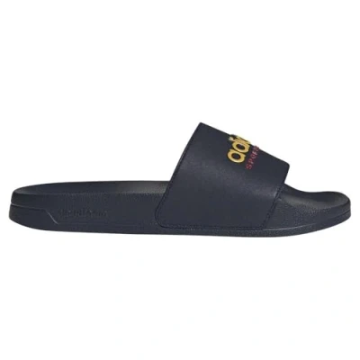 Afbeelding van adidas uniseks volwassene Adilette Shower Slides sandalen, LEGENDINK/LEGENDINK/BOLDGOLD, 37 EU