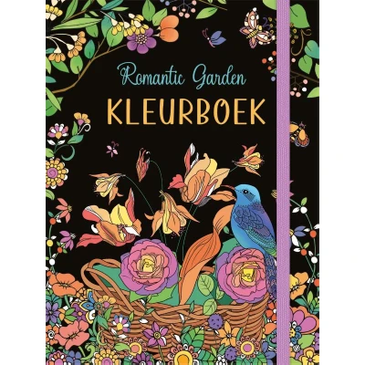 Afbeelding van Romantic Garden kleurboek (Hardback)