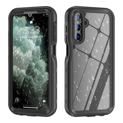 Afbeelding van Samsung Galaxy A15 (5G) Hoesje Kunststof Redpepper Hardcase/Backcover Zwart Telefoonhoesje