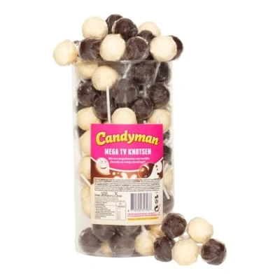 Afbeelding van Candyman Mega TV knots 75 stuks