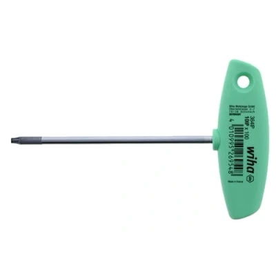 Afbeelding van Wiha 364IP010100 Stiftsleutel met dwarsgreep TORX PLUS® mat verchroomd 10IP x 126 mm 26954