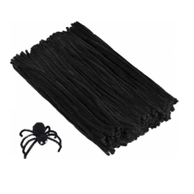 Afbeelding van arkCRAFT Kleine reinigers 100pcs (zwart), Pijpreiniger