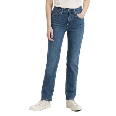 Afbeelding van Levi&#039;s 724 HIGH RISE Straight leg jeans, Dames, Maat: 33x32, Cool i am in paradise