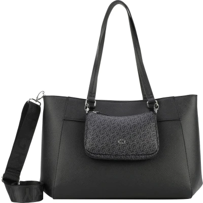 Afbeelding van Gerry Weber Double TAKE MHZ Shopper, Dames, Maat: One Size, Black