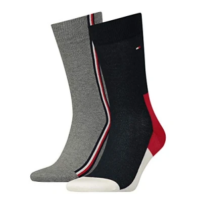Afbeelding van Tommy Hilfiger Iconic Hidden sokken set van 2 multi