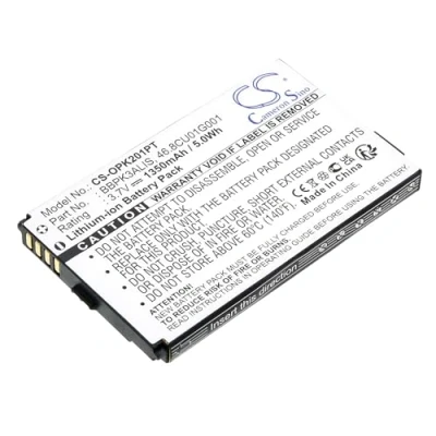 Afbeelding van TECHTEK Batterijen 1350mAh compatibel met [Optoma] PK201, PK301 vervangt 46.8CU01G001, BBPK3ALIS FBA