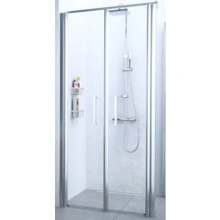 Afbeelding van Novellini Giada F2B zijwand voor hoekopstelling met deur 2B,