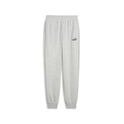 Afbeelding van PUMA ESS Small No. 1 Logo Comfort High Waist Joggingbroek TR cl Lichtgrijs Heather